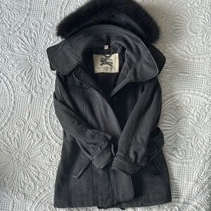 Burberry wool coat